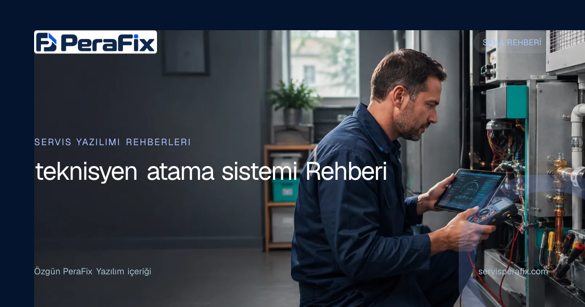 teknisyen atama sistemi rehberi