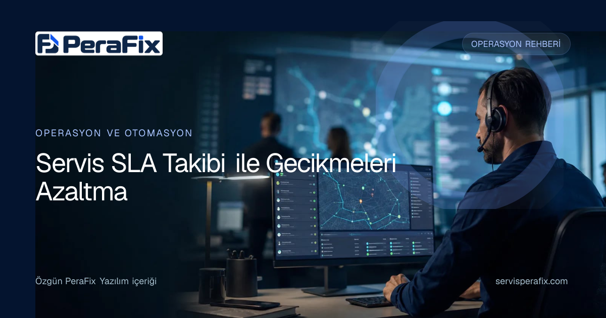 servis SLA takibi yönetim rehberi