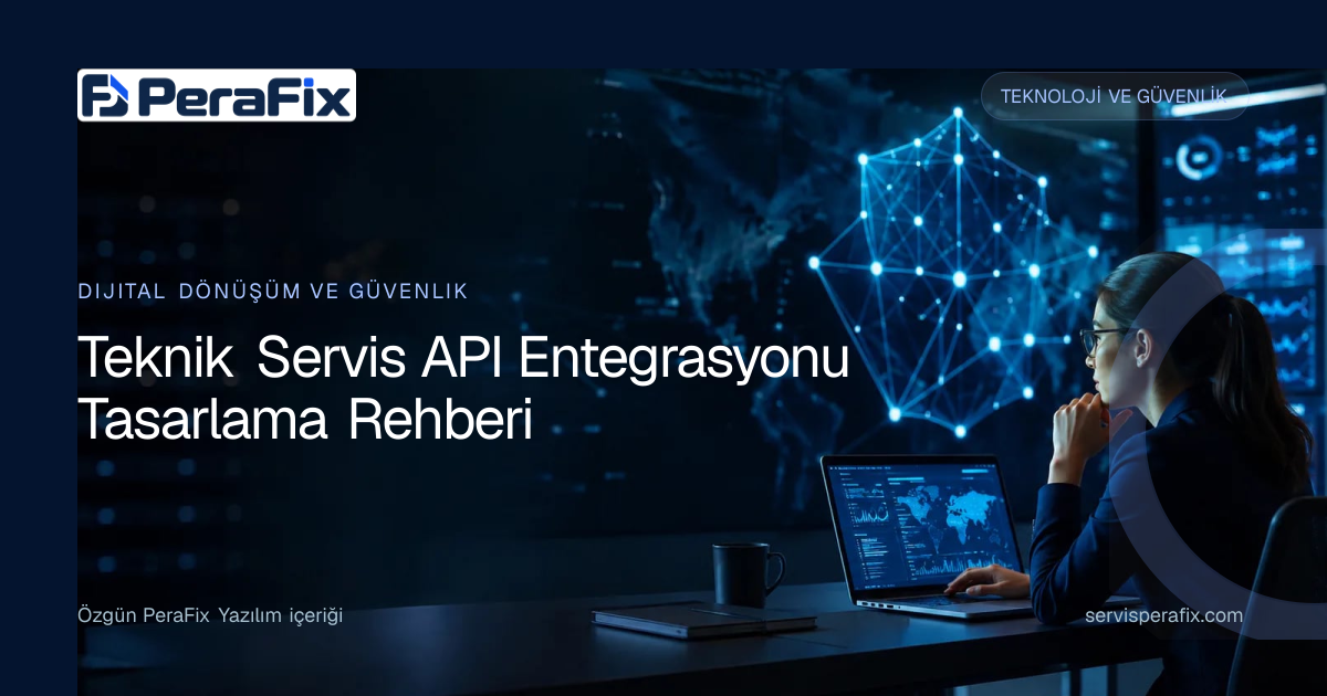 teknik servis API entegrasyonu yönetim rehberi